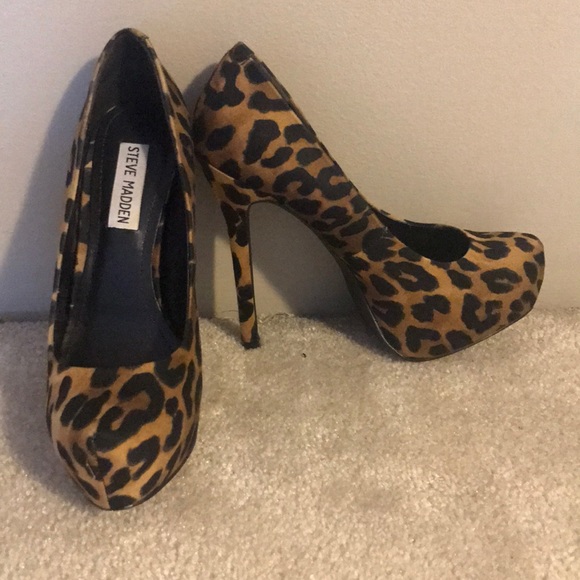 Steve Madden Shoes - Cheetah Print Pumps by Steve Madden